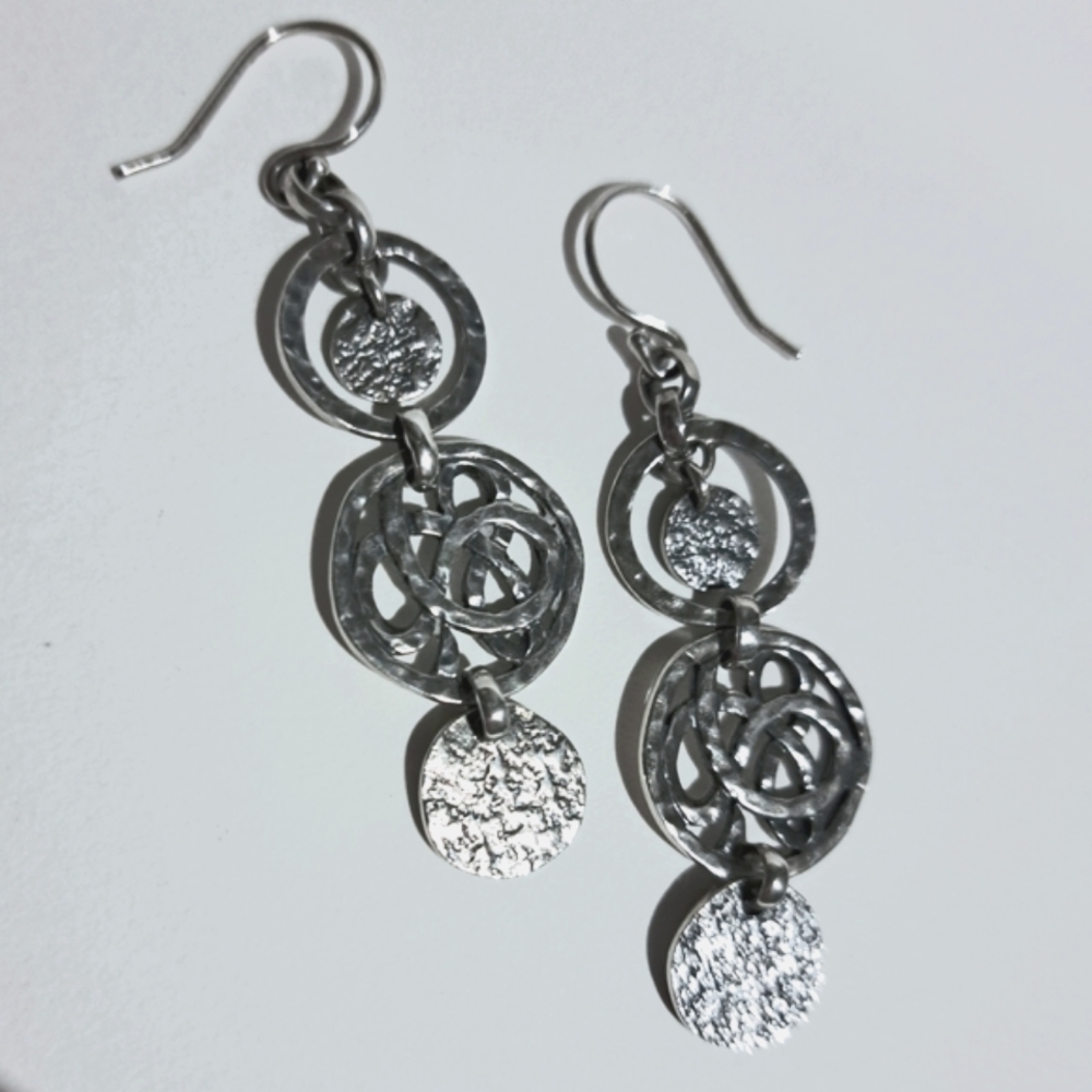 Sterling Silver Dangle Earrrings